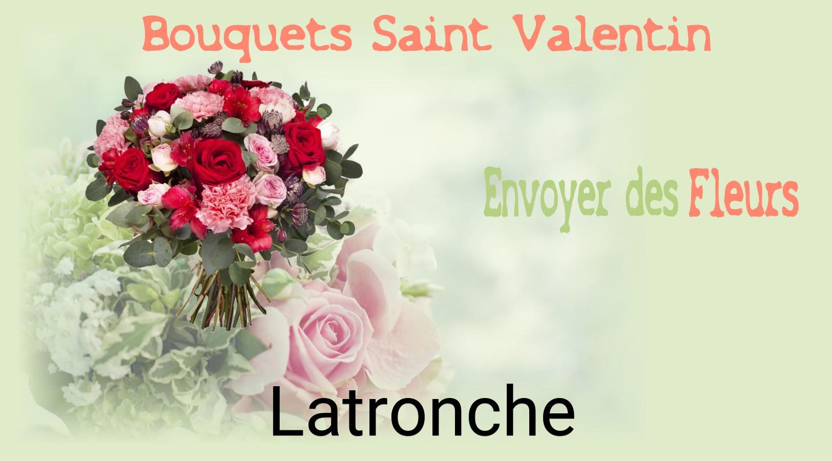 Roses de Saint-Valentin livrées à Latronche